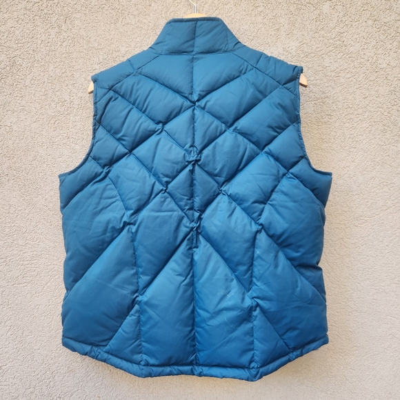 CABELA'S Women's Vest Large Blue Goose Down Warm Quilted Outdoor - Picture 2 of 14